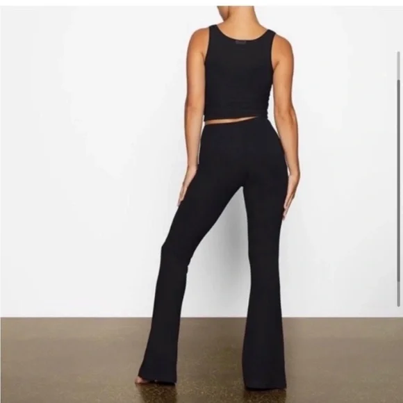 NWT Skims Soft Lounge Cinch Pant Medium black - Picture 2 of 6